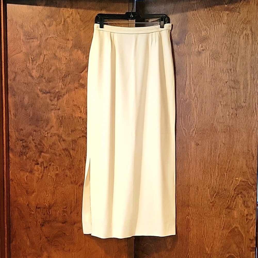 Vintage 1960's Mode de Paris Full Length Pencil Skirt